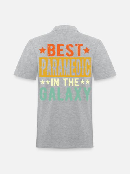 Best Paramedic Ever Paramedic Gift - Men's Pique Polo Shirt -
