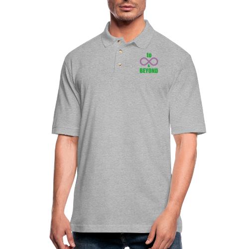To ∞ and beyond - Straight - Men's Pique Polo Shirt