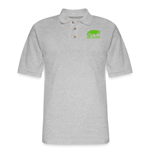 openSUSE Logo Vector - Men's Pique Polo Shirt
