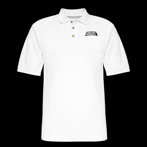 Discard to Reroll: Logo Only - Men's Pique Polo Shirt