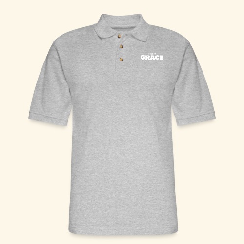 Saved By Grace - Men's Pique Polo Shirt