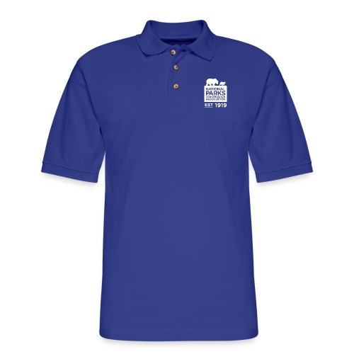 NPCA Heritage Logo - Men's Pique Polo Shirt
