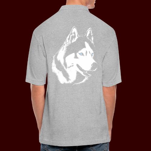 Husky Shirts Malamute / Husky Dog Gifts - Men's Pique Polo Shirt