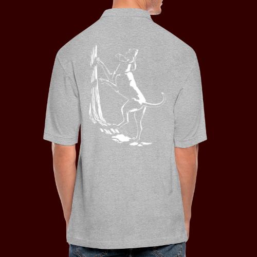 Hunting Dog Shirts Art Hound Dog Gifts - Men's Pique Polo Shirt
