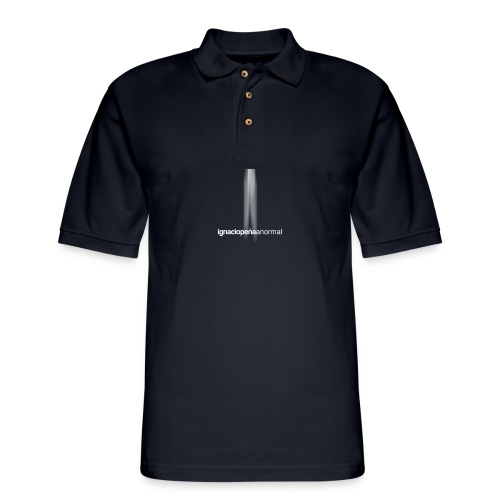 Ignacio Peña - Anormal 15A (Black) - Men's Pique Polo Shirt