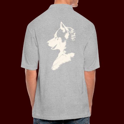 Siberian Husky Shirts Malamute T-shirts & Gifts - Men's Pique Polo Shirt