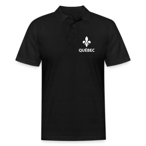 Québec - Polo en coton piqué pour hommes
