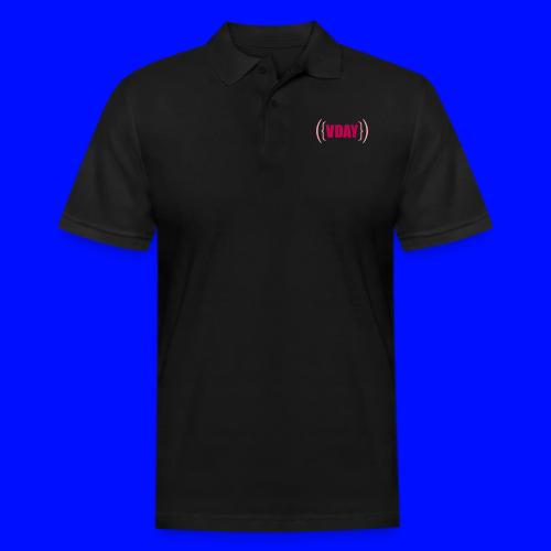 V-Day - Men's Pique Polo Shirt