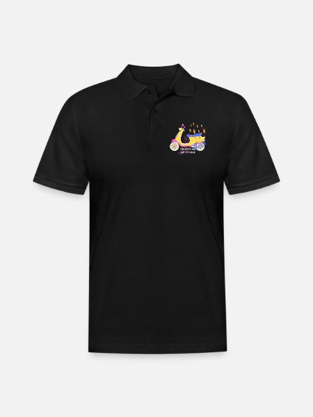 The_Bests_Are_Yet_To_Come - Men's Pique Polo Shirt - black