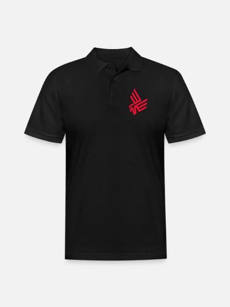 Bad News Eagles - Men's Pique Polo Shirt - black