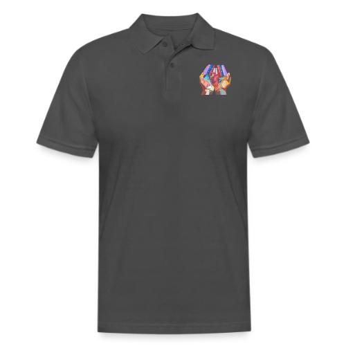Heart in hand - Men's Pique Polo Shirt