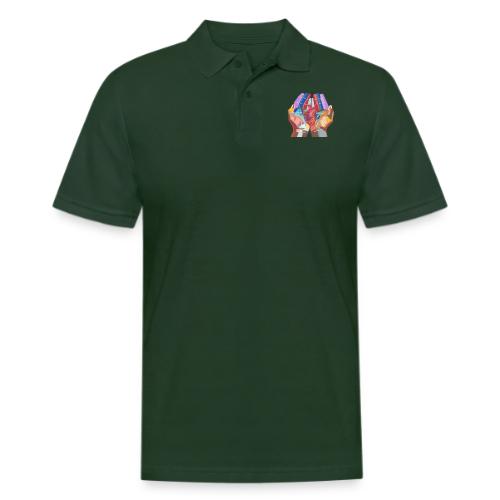Heart in hand - Men's Pique Polo Shirt