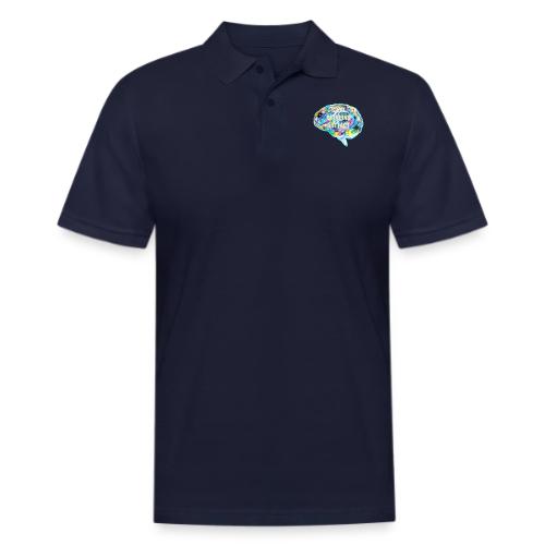 brain fact - Men's Pique Polo Shirt
