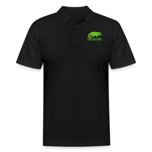 openSUSE Logo Vector - Men's Pique Polo Shirt