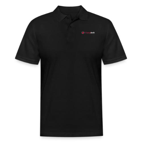 CinemaDraft Full Logo Transparency FINAL - Men's Pique Polo Shirt