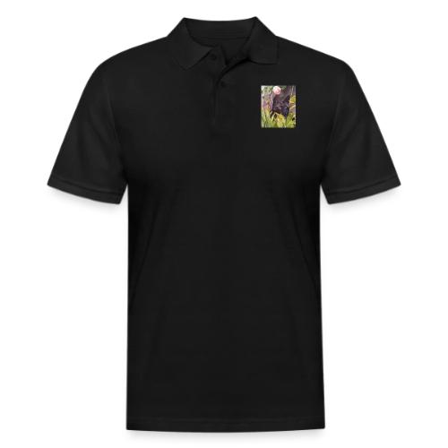 Black cat - Men's Pique Polo Shirt
