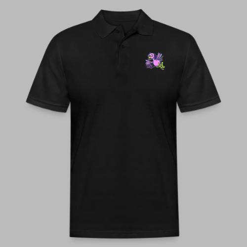 Ongher's UFO P-Bird - Men's Pique Polo Shirt
