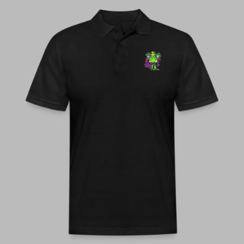 Ongher's UFO Bugg'd - Men's Pique Polo Shirt