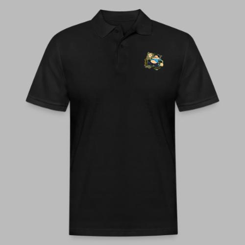 Ongher's UFO Ongher March - Men's Pique Polo Shirt