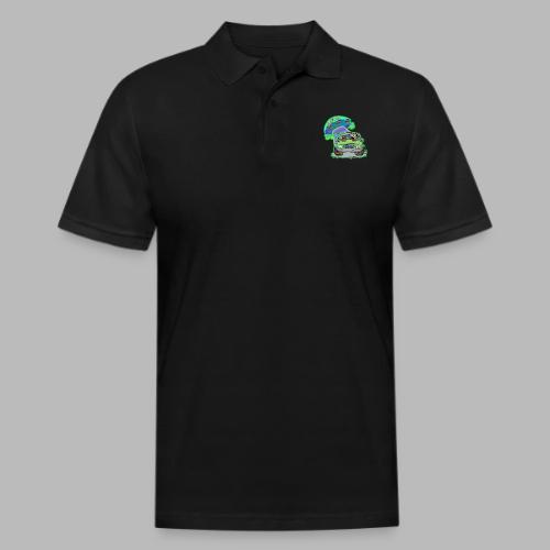 GrisDismation Ongher's UFO Alien Abduction - Men's Pique Polo Shirt