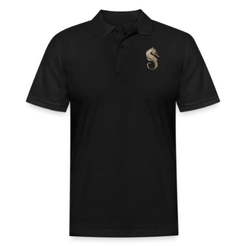 seahorse sea horse - Men's Pique Polo Shirt
