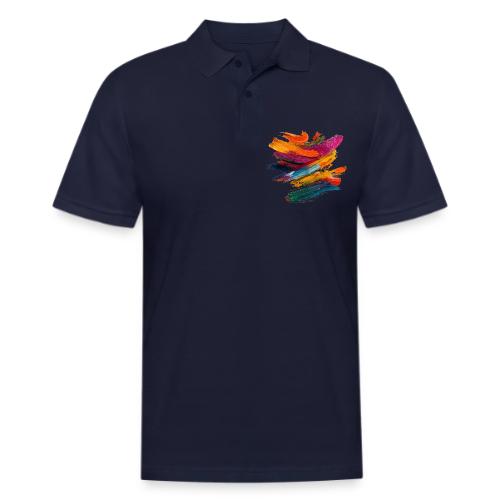 Harmony in Motion - Men's Pique Polo Shirt