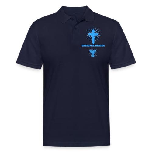 Wisdom Is Heaven - Men's Pique Polo Shirt