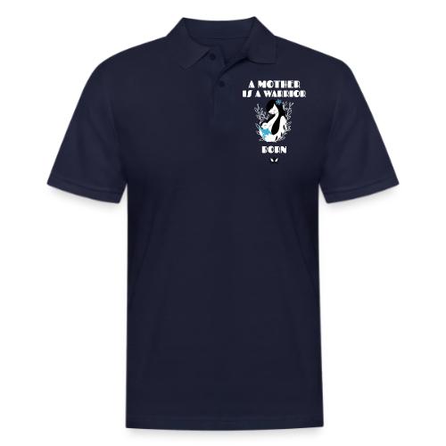 Warrior Mother - Men's Pique Polo Shirt