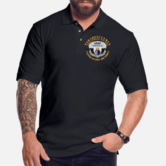 Pararescueman - That others may live' Men's Pique Polo Shirt | Spreadshirt