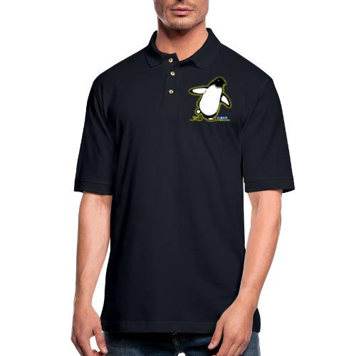 The Infamous JRD Penguin - Men's Pique Polo Shirt
