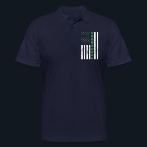 Irish American - Men's Pique Polo Shirt