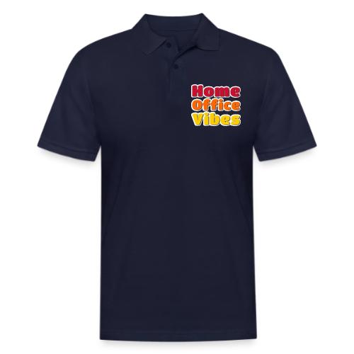 Home Office Vibes Remote Work Design - Men's Pique Polo Shirt