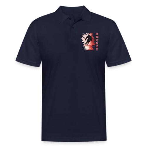 Hockey Fire - Men's Pique Polo Shirt