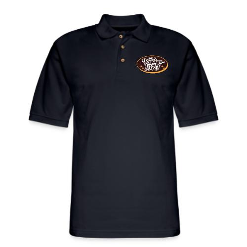 Vintage 1979 Classic Retro Birthday Design - Men's Pique Polo Shirt