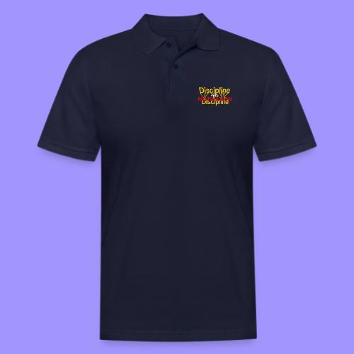 Discipline Over Motivation - Men's Pique Polo Shirt