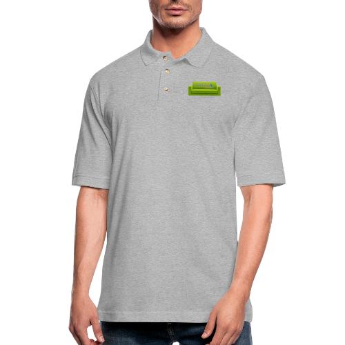 Green Couch - Men's Pique Polo Shirt