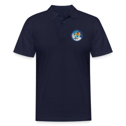 Born for Skiing - Men's Pique Polo Shirt