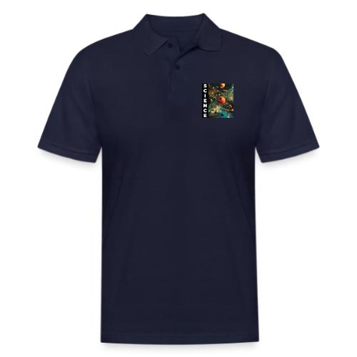 Atomic Science Vision - Men's Pique Polo Shirt