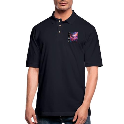 The Chaos of Science - Men's Pique Polo Shirt