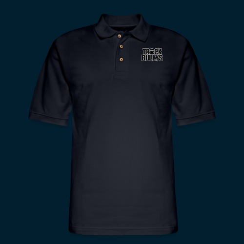 TB Black Logo - Men's Pique Polo Shirt