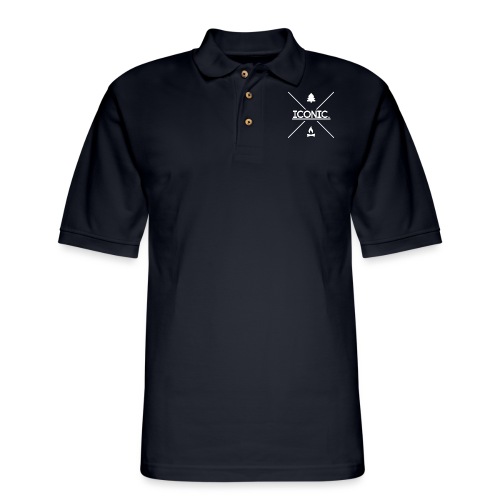 Iconic Logo V1 - Men's Pique Polo Shirt