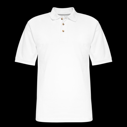 RKStudio White Logo Version - Men's Pique Polo Shirt