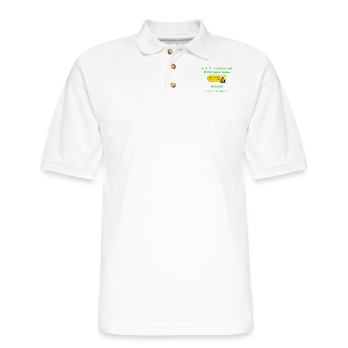 rm Linux Code of Conduct - Men's Pique Polo Shirt