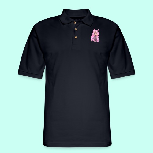 Pink Gacha Life Oc - Men's Pique Polo Shirt