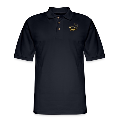 MTCA 2024 LOGO - Men's Pique Polo Shirt
