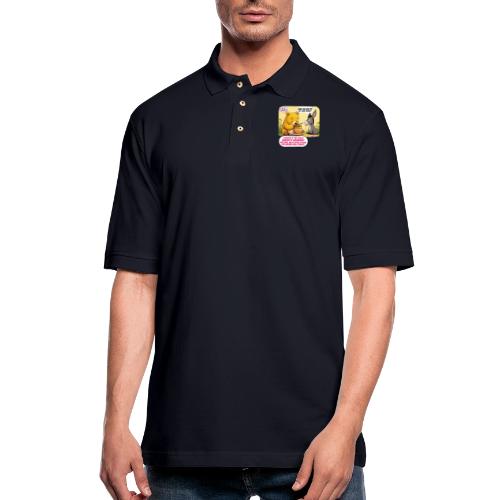 Honey Bear - Fire Tyrants - Men's Pique Polo Shirt