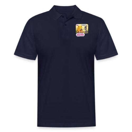 Honey Bear - Fire Tyrants - Men's Pique Polo Shirt