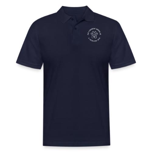 Favorite breed? Rescued dog! - Men's Pique Polo Shirt