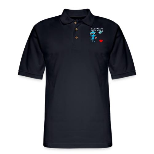 Smoon City_I'm in Tuscany with Mrs. S - Men's Pique Polo Shirt
