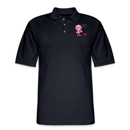 Smoon City_Viareggio Tuscany Pink - Men's Pique Polo Shirt
